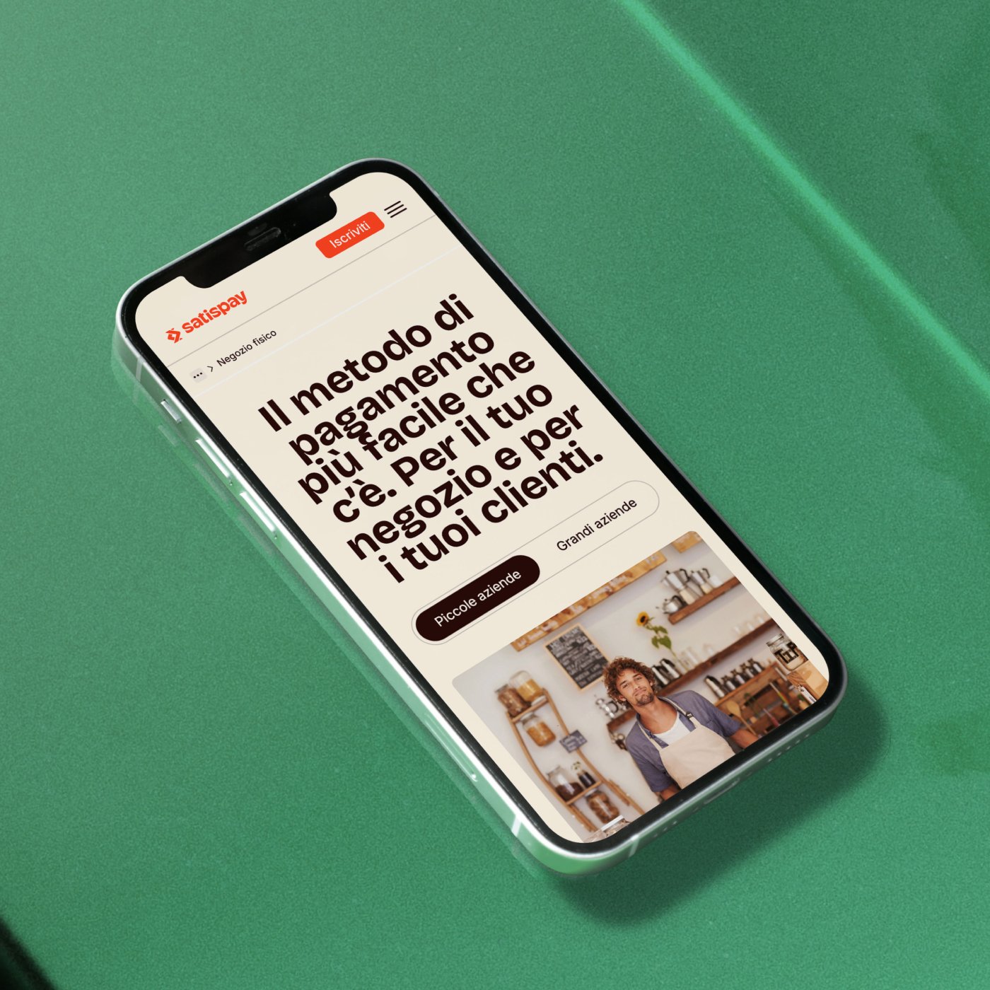 Due mesi. Un brand iconico. E l’obiettivo di ridisegnare non solo un sito, ma l’intera percezione di Satispay online.
